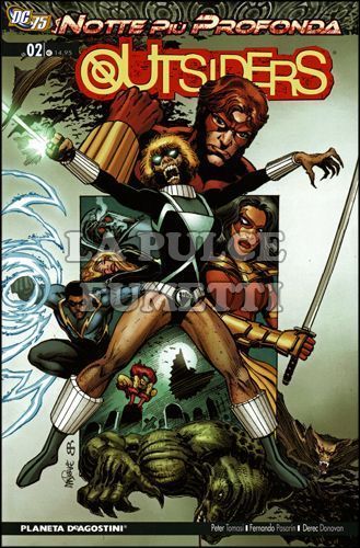 OUTSIDERS TP # 2: LA NOTTE PIÙ PROFONDA